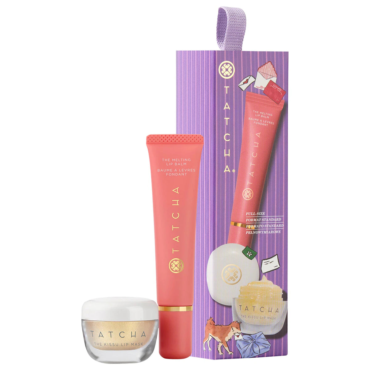 Tatcha Glossy & Golden Lip Gift Set