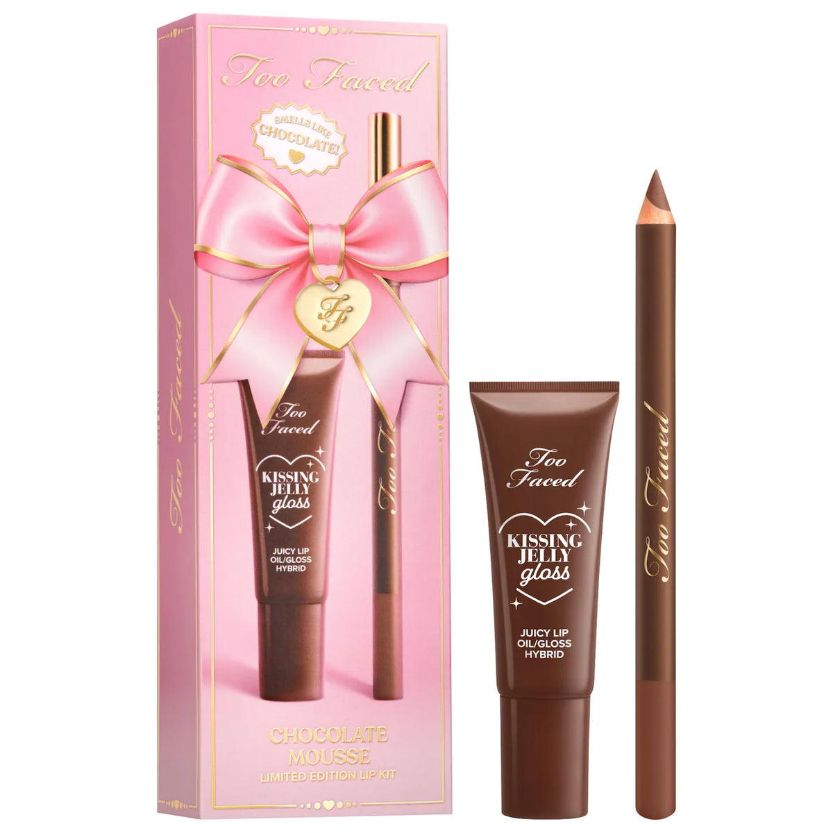 Too Faced Chocolate Mousse Lip Liner & Gloss Gift Set
