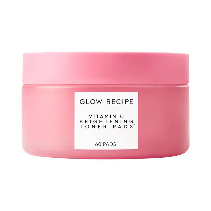 Vitamin C Brightening Korean Guava Toner Pads for Undereye & Cheeks