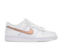Nike Dunk Low GS White/Metallic Bronze 7Y/ 25MX