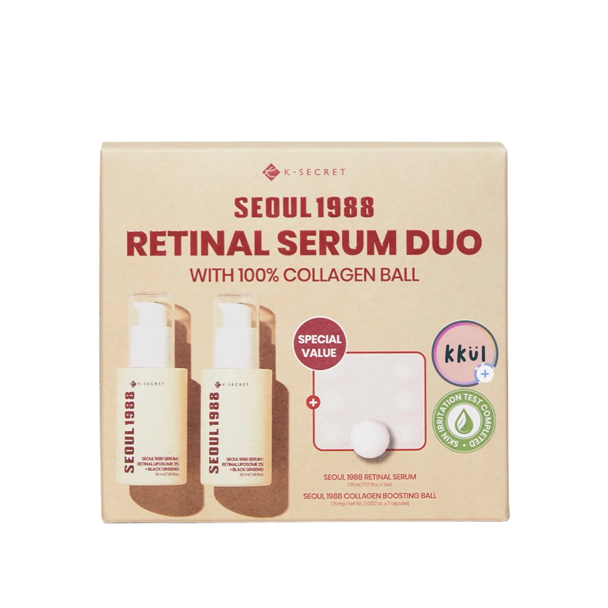 Retinal Black Ginseng Serum Double Set