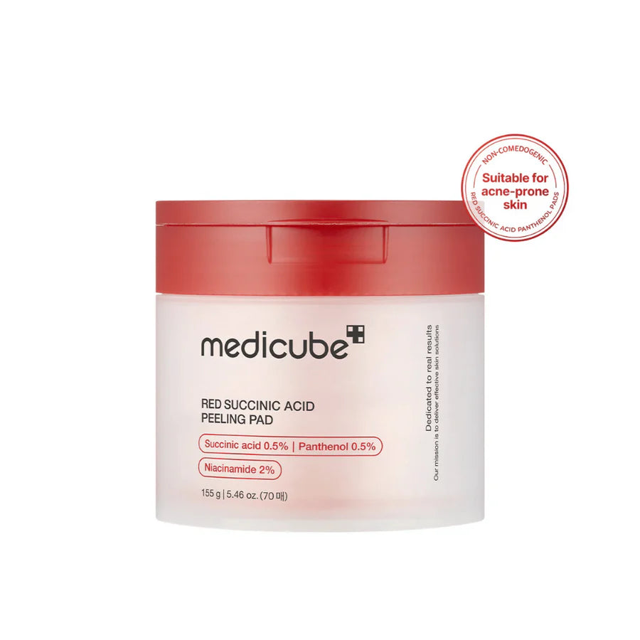 medicube - Red Succinic Acid Peeling Pad [70 pads]