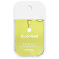 Sanitizante de manos Touchland Power Mist vainilla en envase  con diseño compacto