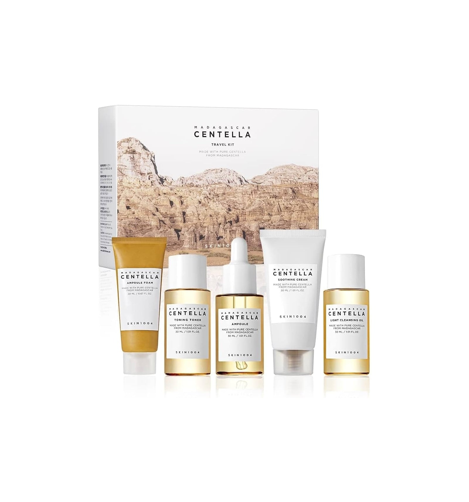 Madagascar Centella Travel Kit