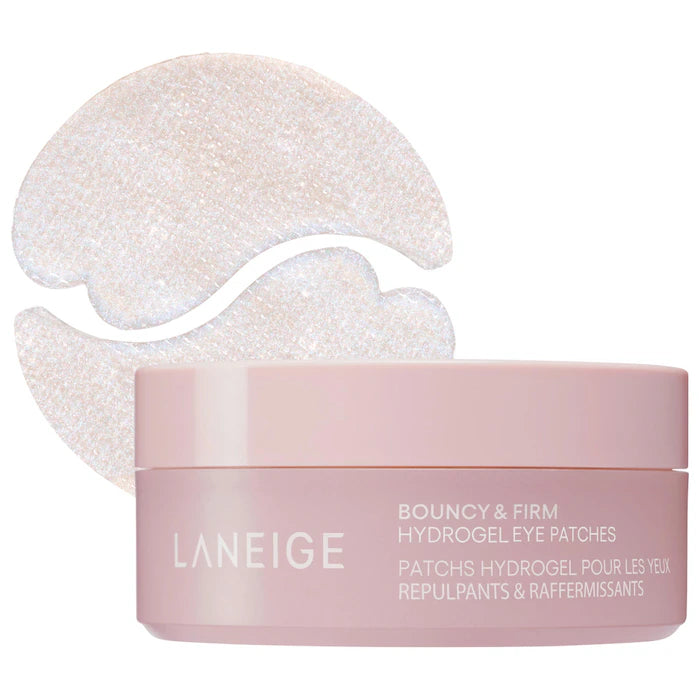 Bouncy & Firm Hydrogel Eye Patches for Dark Circles, Depuffing, & Wrinkles