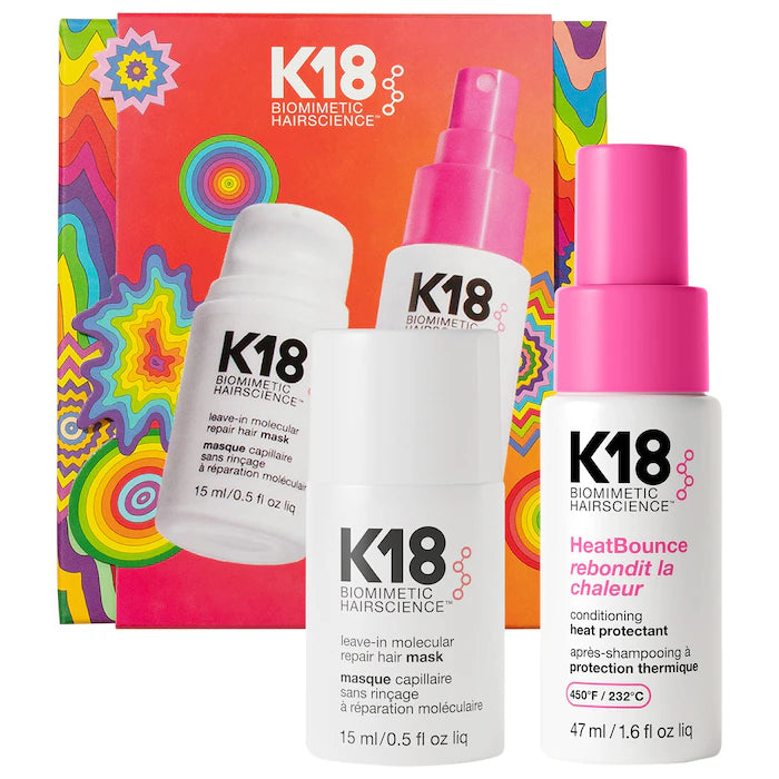 Repair + Protect Mini Leave-In Molecular Repair Mask & HeatBounce Leave-In Conditioner Gift Set