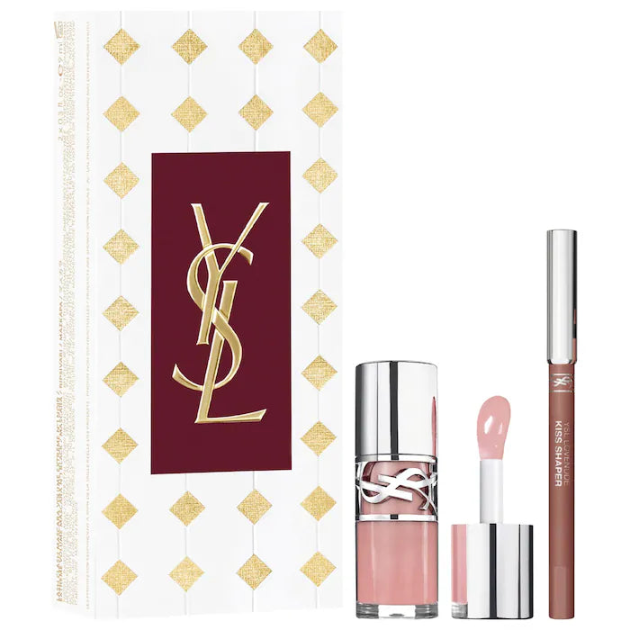 YSL Loveshine Plumping Lip Oil Gloss & Mini Lip Liner Holiday Gift Set