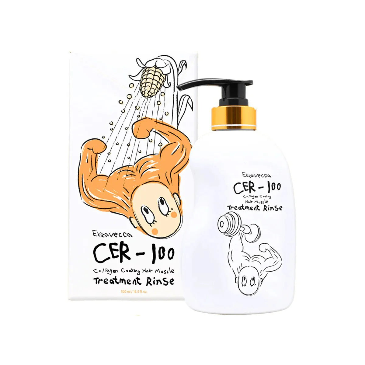 Collagen Coating Hair Muscle Treatment Rinse (CER-100) 500ml