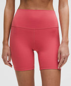 Align High- Rise Short 6" Desert Red- Sz 2