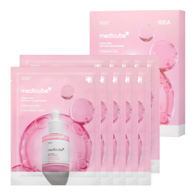 PDRN PINK PEPTIDE SERUM MASK (10EA)
