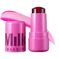 Tinta Milk Makeup Cooling Water Jelly Tint para labios y mejillas en tono rosa intenso