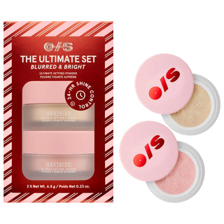 Ultimate Blurring Setting Powder Blurred & Bright Travel Duo - Translucent / Ultra Pink