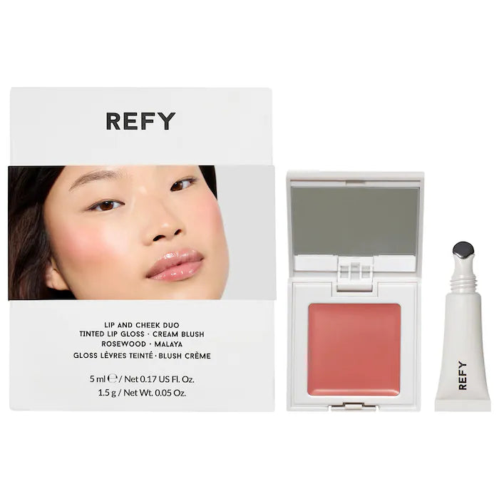 Lip Gloss and Cheek Duo Set