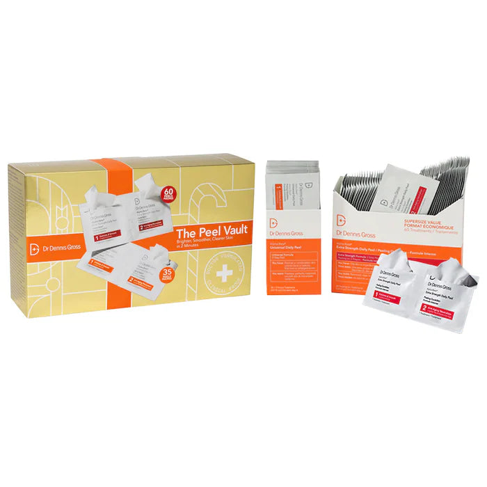 The Peel Vault: Exfoliate and Brighten Alpha Beta® Peel Gift Set