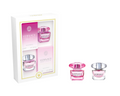 Set de mini perfumes Versace Bright Crystal en presentación de regalo